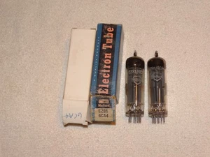 2 tubi Mullard 6CA4/EZ81 * O-Getter * test molto forti * NOS-NIB * #11 - Foto 1 di 4