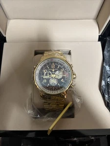 Chase Durer New Old Stock Swiss Movement Watch Gold Tone - Picture 1 of 4