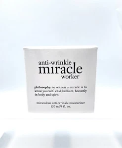 Philosophy Anti-Wrinkle Miracle Worker Miraculous Moisturizer 4 Oz, New & Sealed - Picture 1 of 5