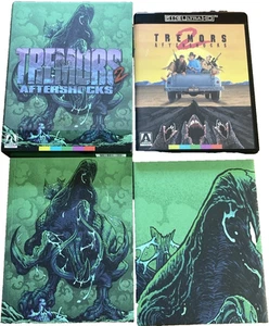 UNPLAYED* Tremors 2 Aftershocks 4K UHD Ultra HD Limited Edition Arrow Video - Picture 1 of 3