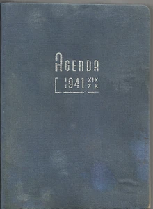 AGENDA 1941 GARIBALDI / SOCIETà DI NAVIGAZIONE_ LINEE MERCI PER L'IMPERO_ GENOVA - Bild 1 von 1