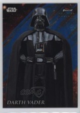 2018 Topps Finest Star Wars Blue Refractor 31/150 Darth Vader #30