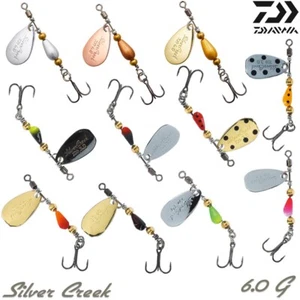 Daiwa SILVER CREEK Spinner 6 g Body 44 mm Blade 25 mm Spinner Assorted Colors - Picture 1 of 13