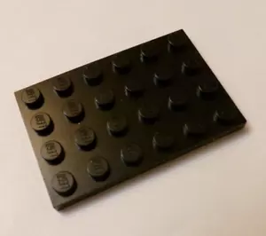 Lego x2 Placa 4x6 Negra, 3032 (028-316) - Imagen 1 de 1
