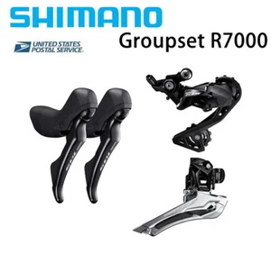 Shimano 105 R7000 11 Speed 3pcs Groupset Front Rear Derailleur Brake Lever Set - Picture 1 of 4