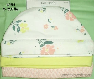 Baby Cap Mittens Beanie Hat Girls Lot Shower Gift Newborn 0-3 months Presents - Picture 1 of 12