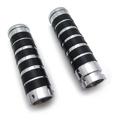 Empuñadura de manillar de 1" 25 mm para Kawasaki Vulcan 800 Classic/Harley FLHR Road King Foto 1 de 4
