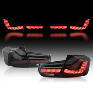 Lente de humo F30 F80 M3 GTS estilo señal secuencial luces traseras LED para BMW 13-18 - Imagen 1 de 9