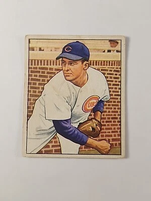 1950 Bowman Baseball - # 196 Doyle Lade, p, Chicago Cubs - Image 1 of 2