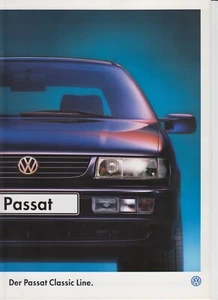 VW Passat (B4) Classic Line Limousine & Variant 1996 Prospekt / Brochure - Picture 1 of 3
