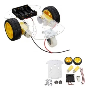 Kit Robot Macchina Smart Car 2WD + Ruota Omnidirezionale Arduino - Bild 1 von 1