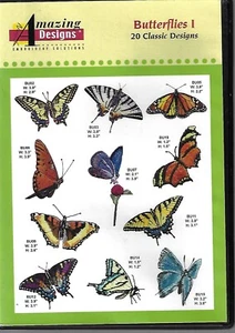 Amazing Designs - Butterflies I (CD-ROM) - Picture 1 of 2