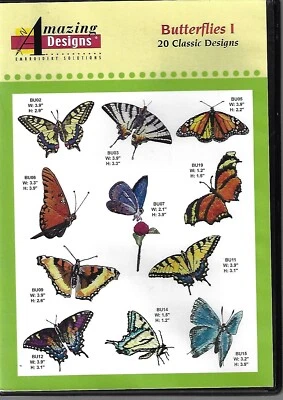 Amazing Designs - Butterflies I (CD-ROM) - Image 1 of 2