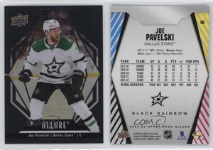 2022-23 Upper Deck Allure Black Rainbow Joe Pavelski #46