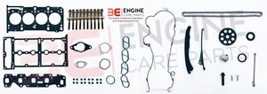 ASTRA CORSA COMBO 1.3 CDTi HEAD GASKET SET HEAD BOLTS VALVES TIMING CHAIN KIT - Picture 1 of 6