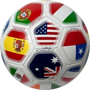 Balón de fútbol con bandera mundial de país de la Copa Mundial 2025 talla 3 - Imagen 1 de 6