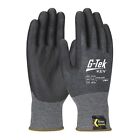 3-Pack PIP G-Tek KEV 09-K1630 Gray L Cut-Resistant Gloves - ANSI A4 Cut Resist