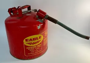Eagle U2-51-S 5 Gallon Type II Safety Gas Can with Flexible Spout, Red - Picture 1 of 14