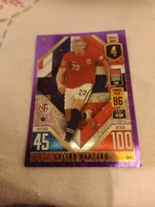Erling Haaland 101 Card 2022-2023 UEFA Nations League Finals Match Attax - Picture 1 of 3