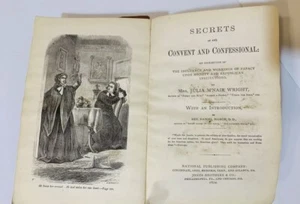 1872 Secrets of the Convent and Confessional by Julia M'Nair Wright - Bild 1 von 13