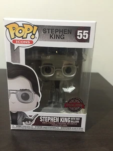 stephen king with balloon grey special edition Funko pop vinyl #55 - Bild 1 von 8