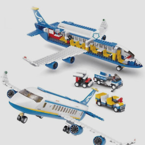 463Pcs Airplane Model For Boys Favorite Plane Toy Airbus Vehicles City Aircraft