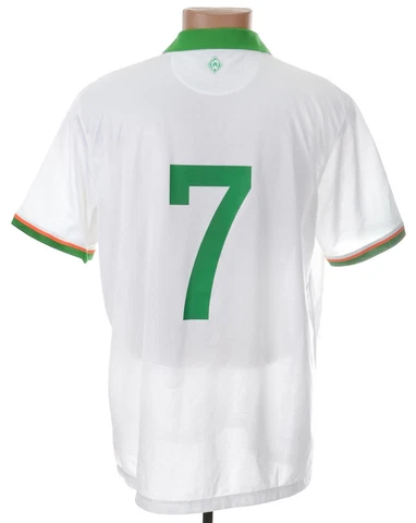 WERDER BREMEN 2013/2014 AWAY FOOTBALL SHIRT JERSEY NIKE SIZE XL #7 Cover