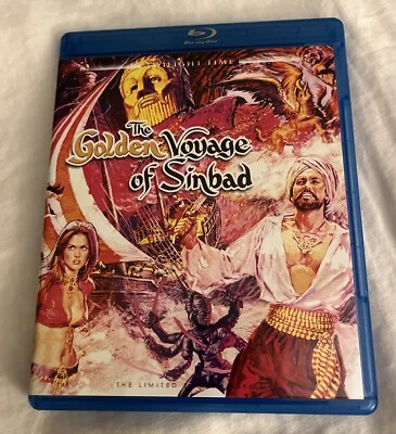 Golden Voyage Of Sinbad Blu Ray Twilight Time John Philip Law - Image 1 of 3