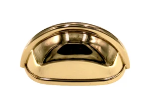 Menge (4) Massiver Messing Schubladenzug -- BELWITH BK1-1B - Bild 1 von 4