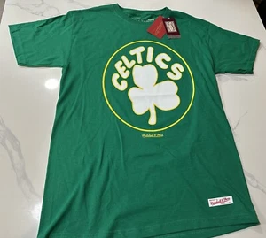 Boston Celtics Men’s Mitchell & Ness Shirt (Medium) Retails For $35 - Picture 1 of 8