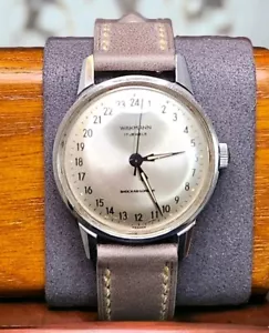 Wakmann-Breitling 24hr Sweep Military Dial - 1960's French Quarter Master Watch - Picture 1 of 6