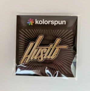kolorspun Hustle Enamel Pin - Picture 1 of 1