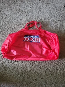 Vintage Super Bowl XXIII Zippered Tote Bag - Picture 1 of 4