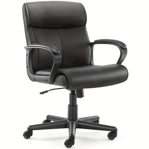 Leather Office Ergonomic Desk Armchair Gaming Comfortable Executive Chair - Picture 1 of 7