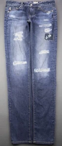 Pantalones de mezclilla AG Adriano Goldschmied súper ajustados digitales de lujo talla 27 (Sr 29x30) - Imagen 1 de 9
