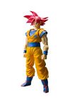 Bandai - Figurine Dbz - Son Goku Super Saiyan God Cheveux Rouge Sh... From Japan