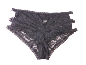 Ashley Stewart Mutandine Mutandine Donna Nero Pizzo Taglia 18/20 - Foto 1 di 7