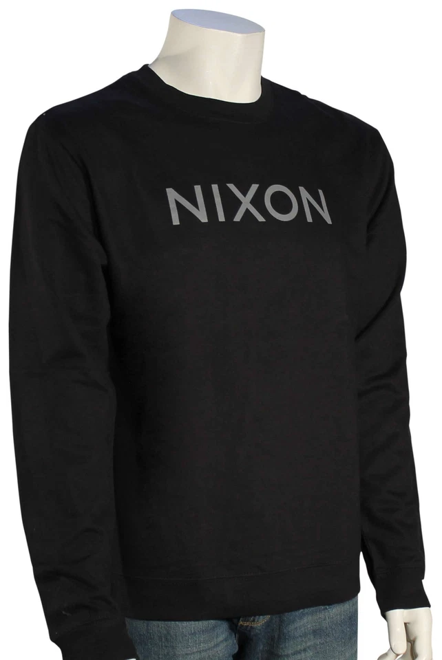 Suéter Nixon Wordmark Crew - Negro - Nuevo Foto 1 de 1