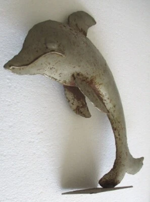 FISH TRADE STORE DISPLAY ADVERTISEMENT SIGN NICKEL - Image 1 of 4