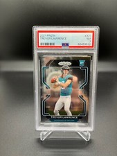 2021 Prizm #331 Trevor Lawrence Rookie Card PSA 7 NEAR MINT