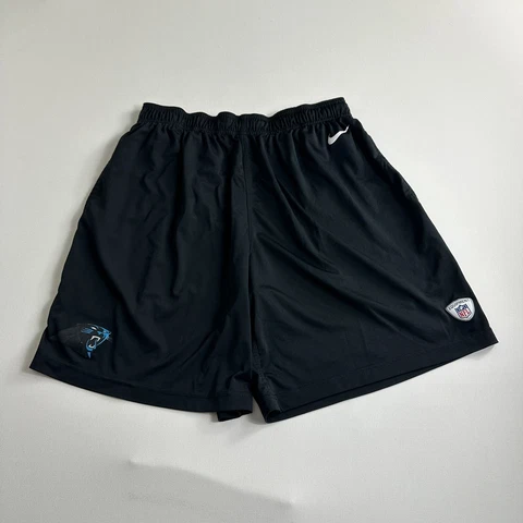 Nike Shorts NFL On Field Mens Dri-Fit  Team Issued Carolina Panthers Size M Cover