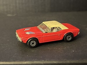 DODGE CHALLENGER RED 1975 Matchbox No. 1 Car Vintage 