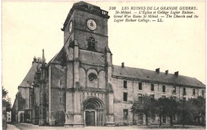 CPA Carte Postale France Saint-Mihiel Ruines Eglise et collège Ligier Richier VM - Picture 1 of 2