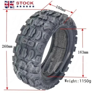11 Inch (100/65-6.5) Tubeless Off Road Vacuum Tyre for Common Electric Scooters - Picture 1 of 11