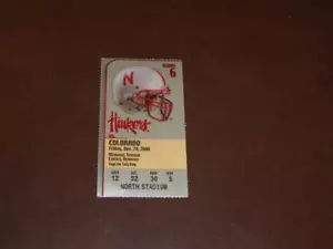 2000 COLORADO AT NEBRASKA FOOTBALL TICKET STUB - Bild 1 von 2