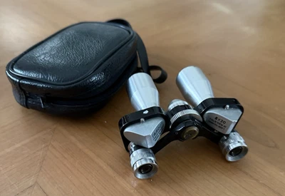 Vintage Tasco Compact Binoculars Model #502 w/ Case - Image 1 of 4