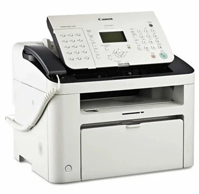 Canon FAXPHONE L100 Laser Fax Copy Print Scan Machine All-In-One Monochrome - Image 1 of 2
