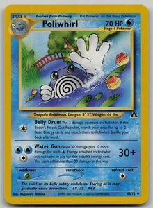 Poliwhirl Uncommon Neo Discovery 44/75 NM - Bild 1 von 2