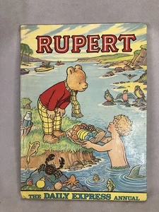 Vintage Rupert Bear Annual, specifically a Daily Express Annual from 1975 - Foto 1 di 4