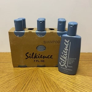 VTG New Old Stock Silkience Self Adjusting Shampoo (6 Pack) 7 OZ. 1984 Gillette - Picture 1 of 5